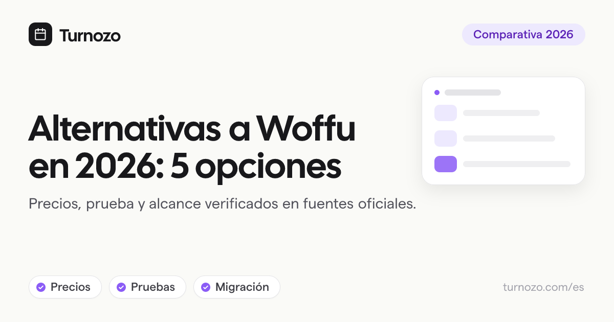 Cinco alternativas a Woffu comparadas por precio y alcance